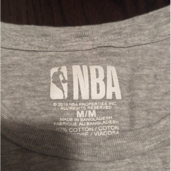 NBA Toronto Raptors long sleeve cotton tee shirt - Picture 5 of 5